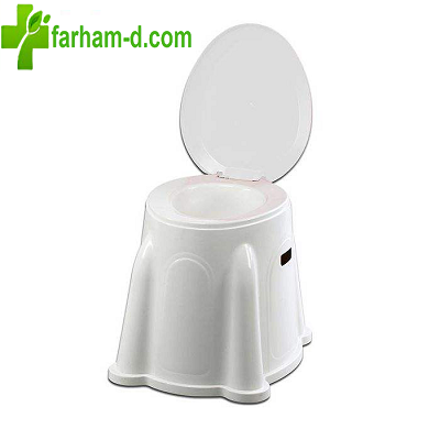 توالت فرنگی پلاستیکی دورپوشیده مدل 01 از داروخانه فرهام