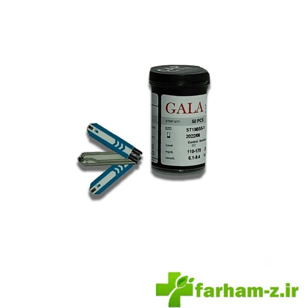 نوار تست قند خون گالا داروخانه فرهام