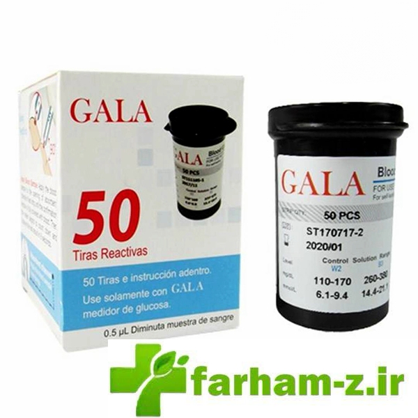 نوار تست قند خون گالا