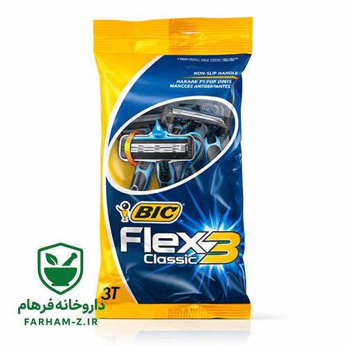 خودتراش ۳ تیغ بیک Flex 3